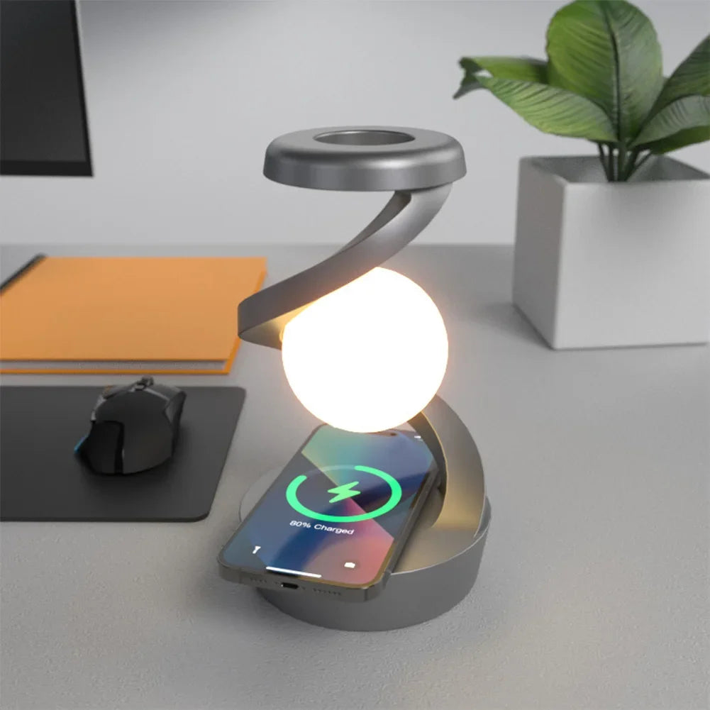 Levitating Ball Lamp with Wireless Charger - HAIIZ