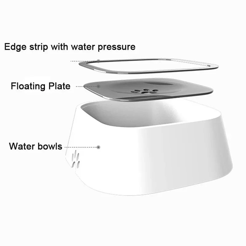 Anti-Spill Dog Water Bowl - HAIIZ