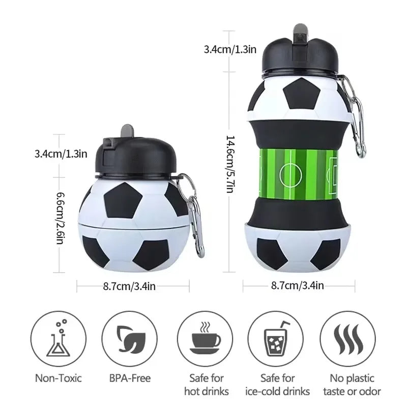 Foldable Sports Ball Bottle - HAIIZ