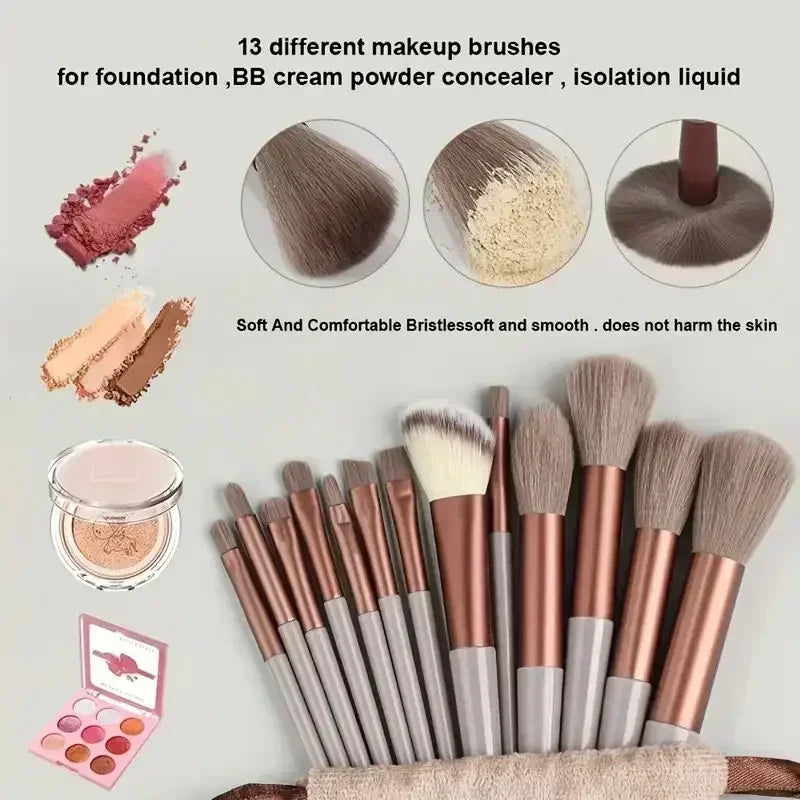 Pro Soft Makeup Brushes - HAIIZ