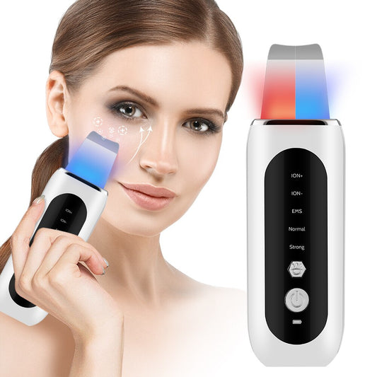 Ultrasonic Face Skin Scrubber EMS - HAIIZ