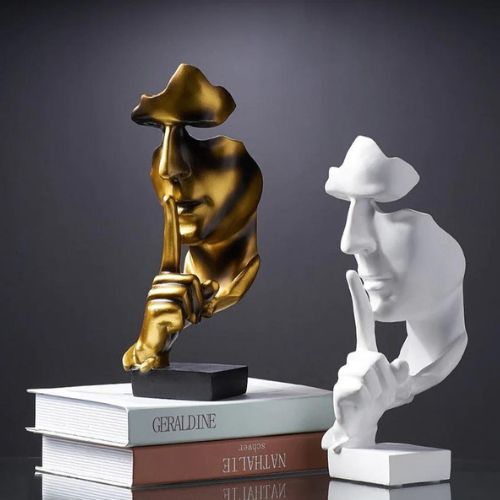 Abstract Face Sculpture - HAIIZ