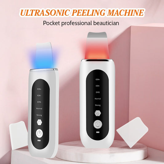 Ultrasonic Face Skin Scrubber EMS - HAIIZ