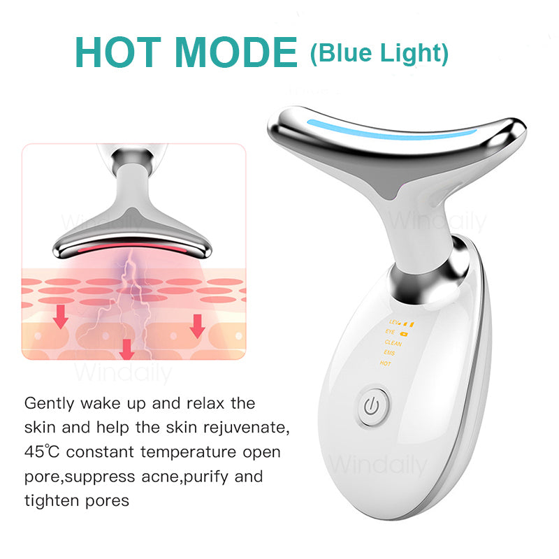 Neck Face Beauty EMS Facial Lifting Device - HAIIZ