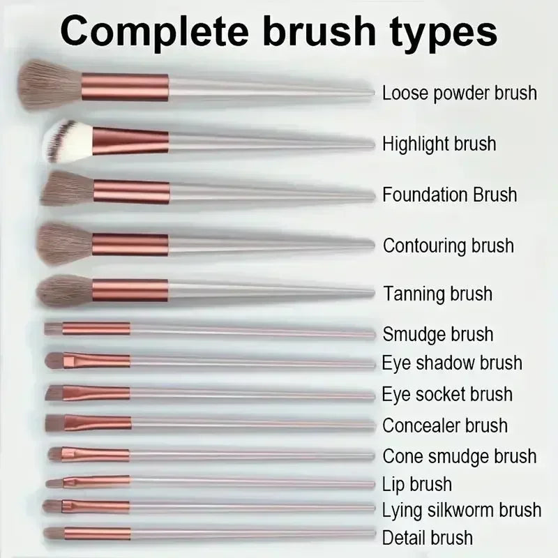 Pro Soft Makeup Brushes - HAIIZ