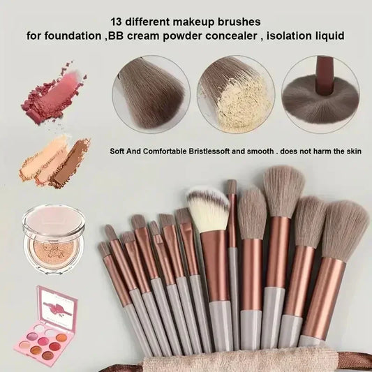 Pro Soft Makeup Brushes - HAIIZ